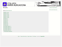 Tablet Screenshot of nivells.maux.org